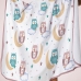 Toalha de Banho Baby Tecebem com Capuz Estampada Isa 70cmx90cm Branco