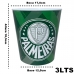 Balde de Pipoca Allmix Plástico Palmeiras 3 Litros Oficial Branco