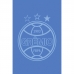 Toalha Social Academia e Mão Buettner Jacquard Veludo Futebol Grémio 33cmx50cm Azul Celeste