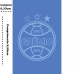 Toalha Social Academia e Mão Buettner Jacquard Veludo Futebol Grémio 33cmx50cm Azul Celeste