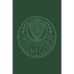 Toalha Social Academia e Mão Buettner Jacquard Veludo Futebol Palmeiras 33cmx50cm Verde Esmeralda