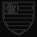 Toalha Social Academia e Mão Buettner Jacquard Veludo Futebol Flamengo 33cmx50cm Preto
