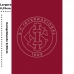 Toalha Social Academia e Mão Buettner Jacquard Veludo Futebol Internacional 33cmx50cm Vermelho Scarlet