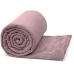 Manta Buettner Queen( 2,40cm x 2,60cm ) Microfibra 100% Poliéster Flannel Confort Rosa