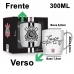 Caneca Porcelana Premium BrasFoot Corinthians Louco Por T&iacute; 300 ML Urban Licenciada Branco