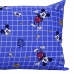 Fronha Portallar Malha Disney Estampada Hey Mickey 48cmx68cm Azul