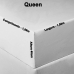 Lençol Tecebem Queen Malha C/ Elástico Liso 158mx198mx40cm Branco