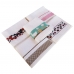 Kit Pano de Copa LmPeter Atoalhado Com Barra Decorada Jacquard 45cmx70cm(04 Unidade)Branco