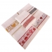 Kit Pano de Copa LmPeter Atoalhado Com Barra Decorada Jacquard 45cmx70cm(04 Unidade)Branco