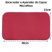 Escorredor para Copos Buettner Liso Microfibra 23cmx46cm Vermelho