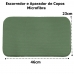 Escorredor para Copos Buettner Liso Microfibra 23cmx46cm Verde Musgo