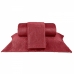 Kit Colcha Casal Micromink Buettner em Matelassê S/Costura 3 Peças Enos Vermelho