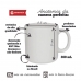 Caneca Estádio do Time de Guerreiros 360 ML Cerâmica Fluminense Licenciada Branco