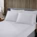 Jogo de Cama Buettner Solteiro King Malha Liso 2 Peças Image Branco