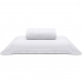 Jogo de Cama Buettner Solteiro King Malha Liso 2 Peças Image Branco