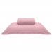 Jogo de Cama Buettner Solteiro King Malha Liso 2 Peças Image Rose