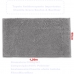Tapete Buettner Microfibra Antiderrapante Chenille Greco 60x120m Prata