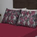 Jogo de Cama King Portallar Malha 100% Algodão Nápoles 3 Peças Vermelho