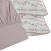 Jogo de Cama Tecebem Casal Malha 100% Algodão Grazi 3 peças Premium Rosinha