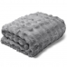 Manta Buettner Queen Microfibra 100% Poliéster Flannel Aspen 2,40mx2,60m Cinza