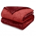 Edredom Buettner Casal Plush Flannel Dupla Face 100% Poliéster 220mx240m Vermelho Escuro & Vermelho Claro