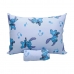 Jogo de Cama Portallar Solteiro Malha Mista 70% Algodão e 30% Poliéster Estampado Disney Stitch Song 2 Peças Azul