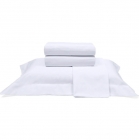 Jogo de Cama Buettner King Percal 1000 Fios Dobra Feita Luxo 4 peças Branco
