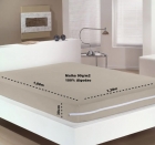 Capa para Colchão Buettner Casal Malha 100% Algodão Com Zíper Trigo